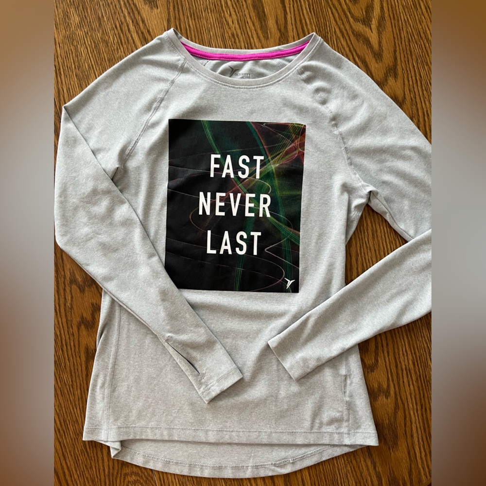 Women's Old Navy XS Gray Long Sleeve Top
